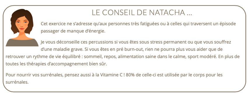 Le conseil de Natacha 